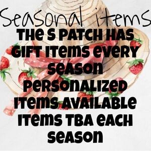 Seasonal Items